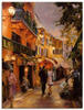 Wandbild ARTLAND "Abend in Paris I" Bilder Gr. B/H: 45 cm x 60 cm, Leinwandbild