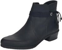 Rieker Stiefelette, Blockabsatz, Ankleboots mit Zierb&auml;ndern