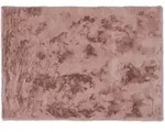 Fellteppich "Tender" Gr. 5, rosa (altrosa), B:120cm H:26mm L:180cm, Kunstfaser,