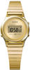 Chronograph CASIO VINTAGE Armbanduhren goldfarben (goldfarben, gelbgoldfarben)...