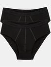 sloggi Midislip "Men 24/7" 2er Pack, weich, atmungsaktiv, ohne Eingriff, Softbund,