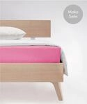 fleuresse Spannbettlaken "Colours in Gr. 90x200, 140x200 oder 180x200 cm" Mako Satin,