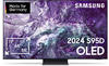 G (A bis G) SAMSUNG OLED-Fernseher "GQ55S95DAT" Fernseher schwarz LED Fernseher