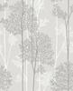 SUPERFRESCO EASY Vliestapete "Eternal - Blumen" Tapeten Gr. B/L: 0,52 m x 10 m, grau