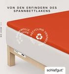 Schlafgut Spannbettlaken "PURE TOPPER Bio-Baumwolle mit Elasthan 170 g/m&sup2; f&uuml;r
