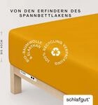 Schlafgut Spannbettlaken "PURE BOXSPRING Bio-Baumwolle mit Elasthan, 170 g/m&sup2;,