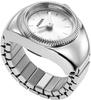 Uhrenring FOSSIL "WATCH RING, ES5245" Armbanduhren silberfarben Damen Quarzuhren