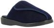 Pantolette VAROMED, Damen, Gr. 40, blau (dunkelblau), Synthetik, Schuhe Pantolette
