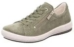 Sneaker LEGERO "TANARO 5.0", Damen, Gr. 36, gr&uuml;n (oliv), Veloursleder, unifarben,