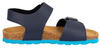 Sandale TROLLKIDS "Bergen Sandal" Gr. 36, blau (navy, green) Schuhe