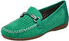 Slipper RIEKER Gr. 37, grün (smaragd) Damen Schuhe Rieker