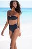 Highwaist-Bikini-Hose LASCANA "Italy" Gr. 34, N-Gr, schwarz Damen Badehosen Ocean