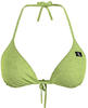 Triangel-Bikini-Top CALVIN KLEIN SWIMWEAR "TRIANGLE-RP" Gr. XS (34), N-Gr, grün