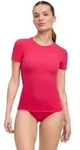 T-Shirt FALKE "FALKE T-Shirt", Damen, Gr. XS, pink (rose (8564)), Shirts T-Shirt