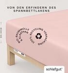 Schlafgut Spannbettlaken "PURE BOXSPRING Bio-Baumwolle mit Elasthan, 170 g/m&sup2;,