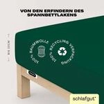 Schlafgut Spannbettlaken "EASY JERSEY Bettlaken, 150 g/m&sup2;, 100% Baumwolle,
