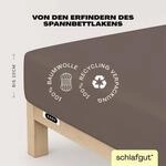 Schlafgut Spannbettlaken "EASY JERSEY Bettlaken, 150 g/m&sup2;, 100% Baumwolle,