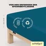 Schlafgut Spannbettlaken "EASY JERSEY Bettlaken, 150 g/m&sup2;, 100% Baumwolle,