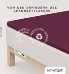 Schlafgut Spannbettlaken "PURE TOPPER Bio-Baumwolle mit Elasthan 170 g/m&sup2; f&uuml;r