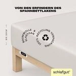 Schlafgut Spannbettlaken "EASY JERSEY ELASTHAN Bettlaken, 170 g/m&sup2;, 95%...