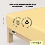 Schlafgut Spannbettlaken "EASY JERSEY Bettlaken, 150 g/m&sup2;, 100% Baumwolle,