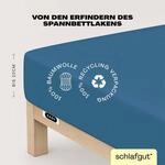 Schlafgut Spannbettlaken "EASY JERSEY Bettlaken, 150 g/m&sup2;, 100% Baumwolle,