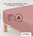 Schlafgut Spannbettlaken "PURE BOXSPRING Bio-Baumwolle mit Elasthan, 170 g/m&sup2;,