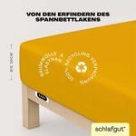 Schlafgut Spannbettlaken "EASY JERSEY ELASTHAN Bettlaken, 170 g/m&sup2;, 95%...