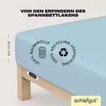 Schlafgut Spannbettlaken "EASY JERSEY Bettlaken, 150 g/m&sup2;, 100% Baumwolle,