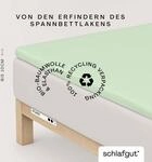 Schlafgut Spannbettlaken "PURE TOPPER Bio-Baumwolle mit Elasthan 170 g/m&sup2; f&uuml;r