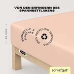 Schlafgut Spannbettlaken "EASY JERSEY ELASTHAN Bettlaken, 170 g/m&sup2;, 95%...