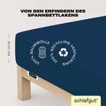 Schlafgut Spannbettlaken "EASY JERSEY Bettlaken, 150 g/m&sup2;, 100% Baumwolle,