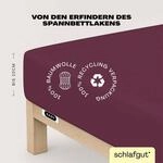 Schlafgut Spannbettlaken "EASY JERSEY Bettlaken, 150 g/m&sup2;, 100% Baumwolle,