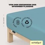 Schlafgut Spannbettlaken "EASY JERSEY Bettlaken, 150 g/m&sup2;, 100% Baumwolle,
