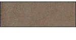 Fu&szlig;matte "Original Uni, Schmutzfangteppich" Gr. 19, beige (dunkelbeige), B:60cm