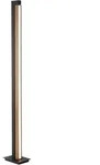 NEUHAUS PURE LED Stehlampe "PURE Lines Floor", schwarz (oak, graphite), 1, H: 155cm,