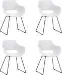 MCA furniture Schalenstuhl "Rockville" (Set) 4 Stk.4er-Set, Kufe, Kunststoff,