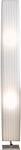 SALESFEVER Stehlampe "Emilie", wei&szlig; (wei&szlig;, chromfarben), 2, H: 120cm, 1 Stk.,