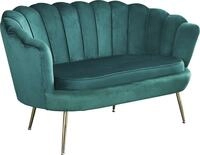 SalesFever 2-Sitzer "Clam Komfort-Duo-Sitz" Muscheldesign-Breite 136 cm: Pure