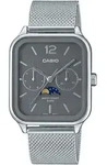 Quarzuhr, silber (silberfarben, anthrazit), CASIO TIMELESS COLLECTION, Armbanduhren,