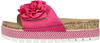 Pantolette RIEKER Gr. 36, pink (fuchsia) Damen Schuhe Pantoletten Sommerschuh,