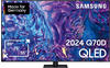E (A bis G) SAMSUNG QLED-Fernseher "GQ85Q70DAT" Fernseher schwarz LED Fernseher