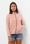 Jack Wolfskin Kapuzenfleecejacke "FERNWEH HOODED JKT W" mit Kapuze