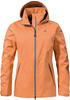 Outdoorjacke SCHÖFFEL "2.5L Jacket Aiplspitz L" Gr. 38, orange (5075, orange) Damen