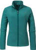 Fleecejacke SCHÖFFEL "Fleece Jacket Leona3" Gr. 38, grün (6755, grün) Damen Jacken