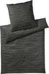 Elegante Bettw&auml;sche "Lines" 2 Stk. angenehmes Hautgef&uuml;hl