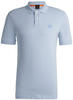 Poloshirt BOSS ORANGE "Passenger" Gr. S, blau (open blue 460) Herren Shirts...