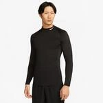 Nike Trainingsshirt "M NP DF TIGHT LS MOCK" schmal geschnitten, atmungsaktiv, schnell