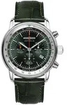 Chronograph ZEPPELIN "LZ 14 Marine", gr&uuml;n (dunkelgr&uuml;n, dunkelgr&uuml;n),...