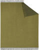 Plaid BIEDERLACK "Soft Impression" Wohndecken Gr. B/L: 150 cm x 200 cm, grün (oliv,